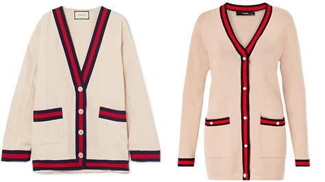 gucci cardigan dupe|gucci cardigan used.